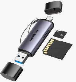 Ugreen Lector de tarjetas USB-C CM185