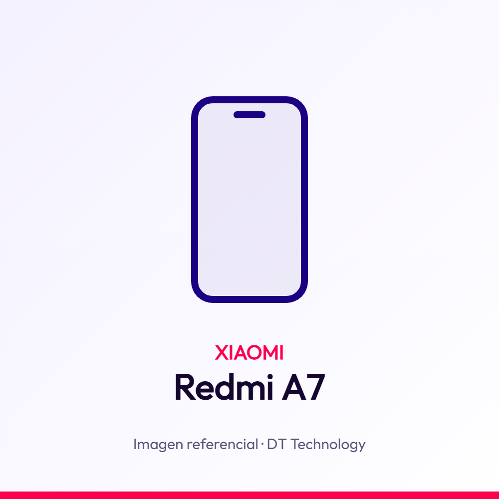 Xiaomi Redmi A7 – imagen referencial DT Technology
